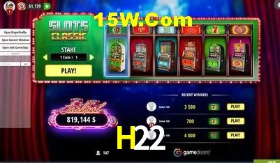 Jogos de Slot H22